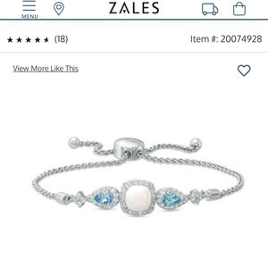 NWOB Opal and sapphire bracelet